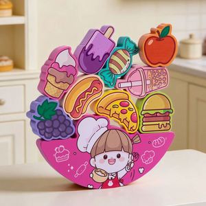 Vente en gros directe d'usine - Ensemble de blocs éducatifs en bois pour bébés de 0 à 24 mois - Développement des compétences pratiques - Reconnaissance des couleurs - Product Image 1