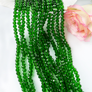 Commercio all'ingrosso di <span class=keywords><strong>Lampwork</strong></span> di Vetro Branelli di rondelle Produttori, Cristallo Perle di Vetro Per Monili Che Fanno - Product Image 5