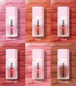 Rubor Líquido Mineral Personalizado a Prueba de Agua con Acabado Mate OEM ODM Maquillaje al Por Mayor <span class=keywords><strong>6</strong></span> Colores <span class=keywords><strong>6</strong></span> Lados Marca Privada - Product Image 2