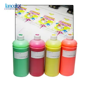 Lancelot Good Price 1000ml Fluorescent Dtf Ink Sublimation Ink Glow in Dark Hot Transfer Suitable for Epson Printer