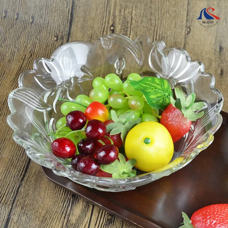 Conjunto de tigela redonda para salada de frutas e lanches, bandejas redondas para jantar e festas, 7 peças
