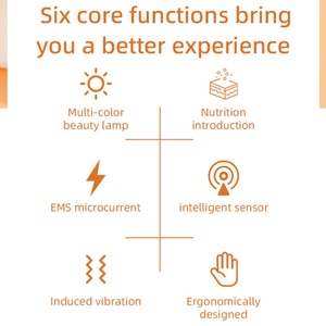 เครื่องนวดหน้าไมโครเคอร์เรนท์ 3 in 1 อุปกรณ์ปรับรูปหน้า เครื่องนวดลดเหนียงสองชั้น เครื่องนวดหน้าเพื่อการดูแลผิว - Product Image 4