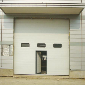 <span class=keywords><strong>Portes</strong></span> <span class=keywords><strong>de</strong></span> <span class=keywords><strong>garage</strong></span> en aluminium à commande à distance isolées pour entrepôt avec surface finie coupe-vent pour utilisation en extérieur - Product Image 4