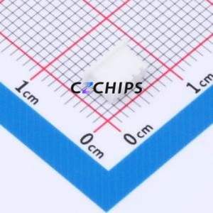 WAFER-MX125JK-4A Housing (Wire-to-Board / Wire-to-Wire) P=1.25mm Connector 1.25mm 1 4 White - Product Image 2