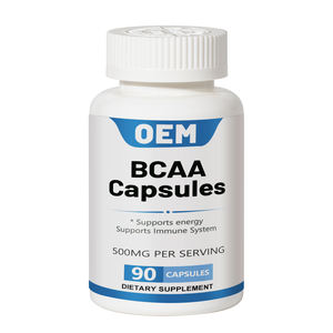 Complément alimentaire <span class=keywords><strong>BCAA</strong></span> en capsules, fabrication OEM, marque privée - Product Image 1