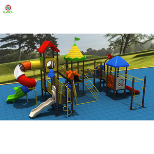 ชุดสไลด์สนามเด็กเล่นกลางแจ้งสำหรับเด็กอุปกรณ์สวนสนุก - Product Image 2