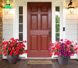 Plantes en soie artificielle <span class=keywords><strong>fleurs</strong></span> <span class=keywords><strong>pour</strong></span> printemps <span class=keywords><strong>été</strong></span> réaliste fleur <span class=keywords><strong>d</strong></span>'hibiscus bleu <span class=keywords><strong>pour</strong></span> pot planteur maison porche patio balcon cour - Product Image 6