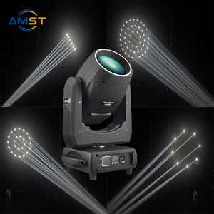 Proyector Halógeno Profesional Sharpy RGB de 300W con 14 <span class=keywords><strong>Colores</strong></span> y 4 Prismas para Eventos en Almacenes, Control DMX512 - Product Image 6