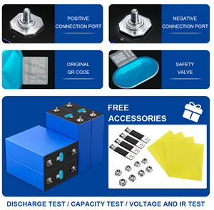 ชุดเซลล์แบตเตอรี่ EU New Stocks MB31 LF314 314Ah 330Ah 3.2V จำนวน 16 ก้อน พร้อม BMS สำหรับทำชุดเก็บพลังงานแสงอาทิตย์ 48V ด้วยตัวเอง  คลังสินค้า EU - Product Image 2