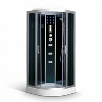 Cabine de douche intelligente à économie d'énergie, installation rapide, cabine de douche intelligente pour projets d'appartements