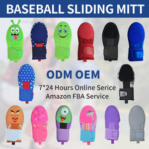 Nuevo diseño personalizado de neopreno guante deslizante equipo de protección de béisbol para jóvenes chico protector de mano <span class=keywords><strong>entrenamiento</strong></span> deportivo al aire libre - Product Image 6