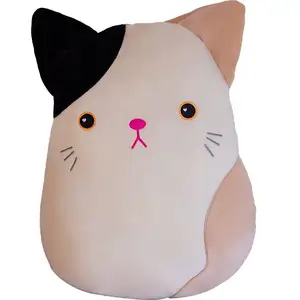 Hot Sale 45CM squishy Cute soft kawaii Plushies stuffed cat Kitty Plush squishy mellow animals cushion Toy