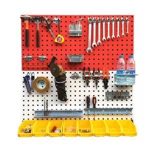 Metal pegboard, peg hook display tool pegboard