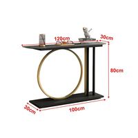 Table console luxueuse pour salon, table console moderne pour bureau à vendre