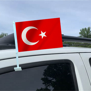 <span class=keywords><strong>Drapeau</strong></span> de voiture de turquie turc turc TR pays nationaux <span class=keywords><strong>drapeau</strong></span> automatique avec conception de clip de fenêtre fait drapeaux de voiture décor Bagetu - Product Image 5