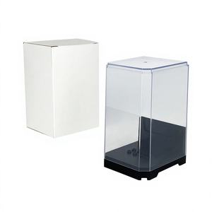 Boîte de présentation pour ensembles de blocs de construction BLOCKMOC, figurines miniatures, boîte en plastique anti-poussière pour collection, briques DIY, jouets pour enfants, conforme aux normes ASTM - Product Image 1