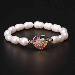 Pulsera <span class=keywords><strong>de</strong></span> Perlas Personalizada a la Moda para <span class=keywords><strong>Hombre</strong></span>, 4mm 5mm, Joyería Delicada Hecha a Mano, Pulsera <span class=keywords><strong>de</strong></span> Perlas Estilo Playa Hawaiana, Regalo - Product Image 3