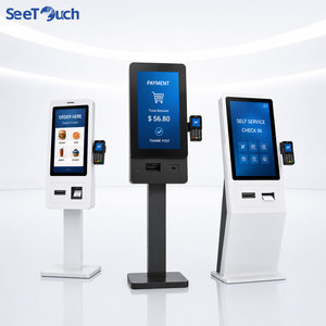 Kiosco de Autoservicio SeeTouch de 21.5, 27 y 32 Pulgadas <span class=keywords><strong>para</strong></span> Pedidos en Restaurantes, con Sistema Android/<span class=keywords><strong>Windows</strong></span>, Impresora, NFC, Código QR e Impresora de Tickets - Product Image 1