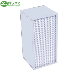 Sâu pleat bộ lọc <span class=keywords><strong>hepa</strong></span> với khung không gỉ và nhôm <span class=keywords><strong>separator</strong></span> cho cleam phòng - Product Image 6