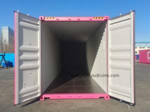 Contenitore di spedizione a cubo alto 40 piedi per sempreverdi prodotto dal produttore di attrezzature speciali CIMC <span class=keywords><strong>dalian</strong></span> - Product Image 6