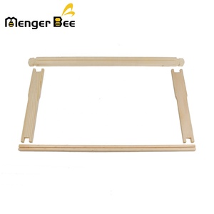 Nouvelles cadres de ruche en bois Langstroth Menger Bee, non assemblés, 10 cadres, rainures profondes/moyennes, fourniture directe usine - Product Image 4