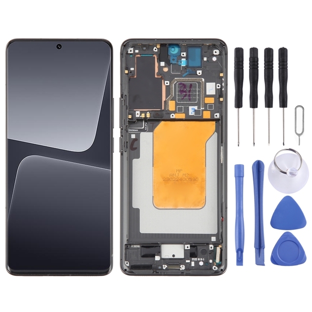 For Xiaomi 13 Pro Original AMOLED Material LCD Screen Digitizer Full Assembly with Frame Mobile Phone Lcd