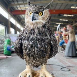 Oiseau animatronique réaliste grandeur nature avec mouvements pour parc animalier - Product Image 3