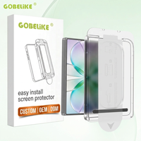 Pour iPhone 18 Ultra : Verre haute teneur en alumine, outil de dépoussiérage automatique, protection d'écran en maille anti-poussière, verre trempé iPhone Duo