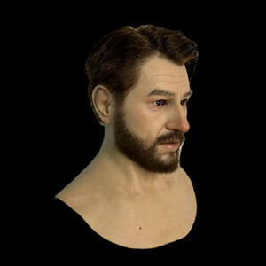 Máscara de Fiesta de Diseño Nuevo, Disfraz de Hombre Artificial, Realista - Product Image 1