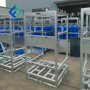 Soporte de Seguridad para Cilindros de <span class=keywords><strong>Gas</strong></span> de Acero, Jaula de Almacenamiento para Botellas de <span class=keywords><strong>Gas</strong></span>, Pallet para Cilindros de <span class=keywords><strong>Gas</strong></span> en Venta - Product Image 6