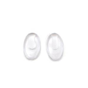 Enfichable Anti-indentation Anti-dérapant Confortable Silicone Super Doux Baïonnette Boucle <span class=keywords><strong>Lunettes</strong></span> <span class=keywords><strong>Nez</strong></span> Pad - Product Image 1