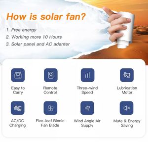 Extérieur luxe silence 16 pouces 25W télécommande 18000mah haute vitesse solaire Led rechargeable alimenté support <span class=keywords><strong>de</strong></span> Table ventilateur d'énergie avec lumière - Product Image 5