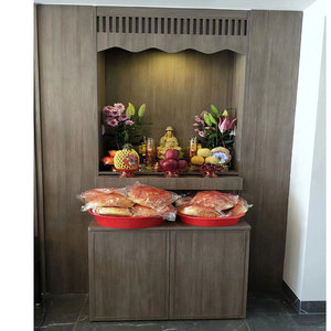 בית המציע סלון ארון Buddha שינוי מותאם אישית קבר קדוש עץ לשנות ריהוט - Product Image 3