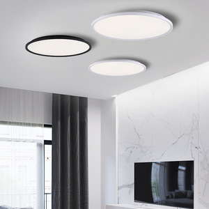 โคมไฟเพดานอลูมิเนียมบานเรียบง่ายสุดสร้างสรรค์สไตล์นอร์ดิกสว่างมากบางเฉียบสำหรับห้องนั่งเล่นห้องนอนอะคริลิค - Product Image 4