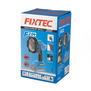 Lampada da Lavoro FIXTEC con Gancio, <span class=keywords><strong>Super</strong></span> Luminosa, 20V Senza Fili, 2500LM/1700LM/800LM, Luce da Lavoro Multifunzionale - Product Image 6