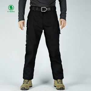 Vente chaude automne et hiver pantalons tactiques et entraînement résistant à l'usure multi-poches pantalons d'extérieur imperméables hommes - Product Image 5