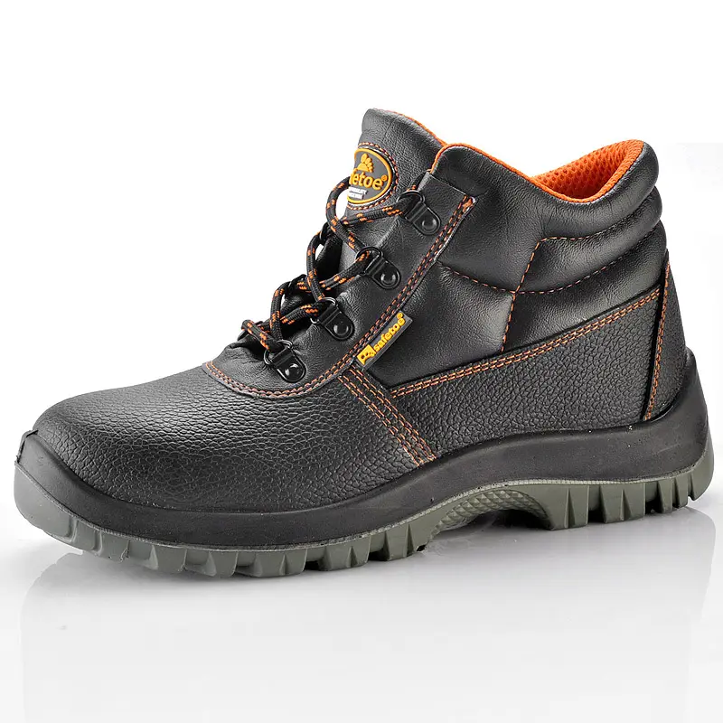 CE EN ISO อนุมัติรองเท้าทำงานความปลอดภัยรองเท้าความปลอดภัยสูงในอุตสาหกรรม