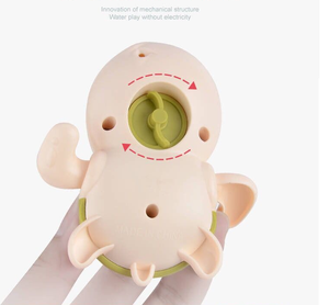 Hot bebê banheira flutuante chuveiro brinquedos natação tartarugas Clockwork classe aspersor crianças brinquedos banho vento acima brinquedos - Product Image 4