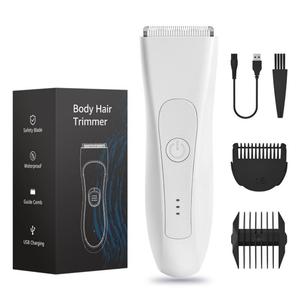 Tondeuse corporelle rechargeable étanche pour hommes et femmes, avec lame en céramique, pour le corps et le maillot de bain - Product Image 4