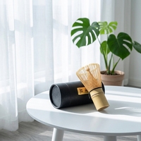 Support/Support de fouet à matcha de style japonais haut de gamme Newell, fouet en bambou, cuillère en céramique, qualité alimentaire, pour cérémonie du thé