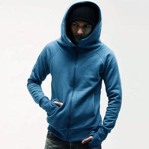 Sudadera lisa con capucha personalizada para hombre, ropa de moda de gran tamaño - Product Image 3