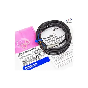Original OMRON cylindrical diameter M8 sensor E2B three wire 12V/24VDC NPN/PNP E2B-S08KS02-WP-C1 proximity switch