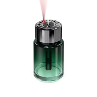 Diffuseur d'huiles essentielles intelligent de luxe pour voiture, projection d'étoiles, aromathérapie, diffuseur d'arômes, lumière décorative, matériau en verre pour voitures