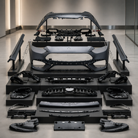 Nouveau kit carrosserie complet RYAO Benz Classe C W206 C63 AMG Style Facelift Conversion, pare-chocs avant/arrière, calandre 2022 2023
