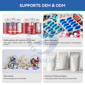 Complément alimentaire OEM ODM Vitamine D-3 & <span class=keywords><strong>K</strong></span>-2 pour la santé osseuse avec antioxydants en capsules - Product Image 4