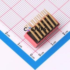 DT-07HT DIP Switch Through hole Component (THT),P=2.54mm Switch Flat Toggle, Raised Type Single Pole Single Throw 7 2.54mm - Product Image 2