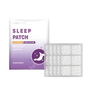 Patch label pribadi tidur mendalam dengan melatonin, Patch tidur yang baik, dukungan tidur bertenaga tanaman-Patch mimpi rilis berkelanjutan