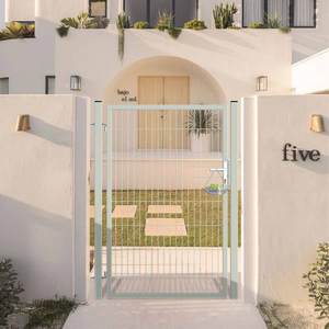1x1.6m Vente en gros Clôture en maille métallique unique Porte de jardin battante - Product Image 2