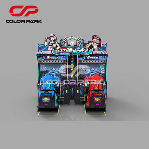 Équipement de console de jeu bon marché Game Park Machines de jeu à pièces Simulateur de course d'arcade vidéo Simulateur de moto - Product Image 3