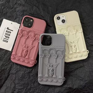 ซิลิโคนรูปนางฟ้าสามมิติที่ทันสมัยและสร้างสรรค์ เหมาะสำหรับเคสโทรศัพท์ของ Apple ป้องกันการตกกระแทกและกันแรงกระแทก - Product Image 1